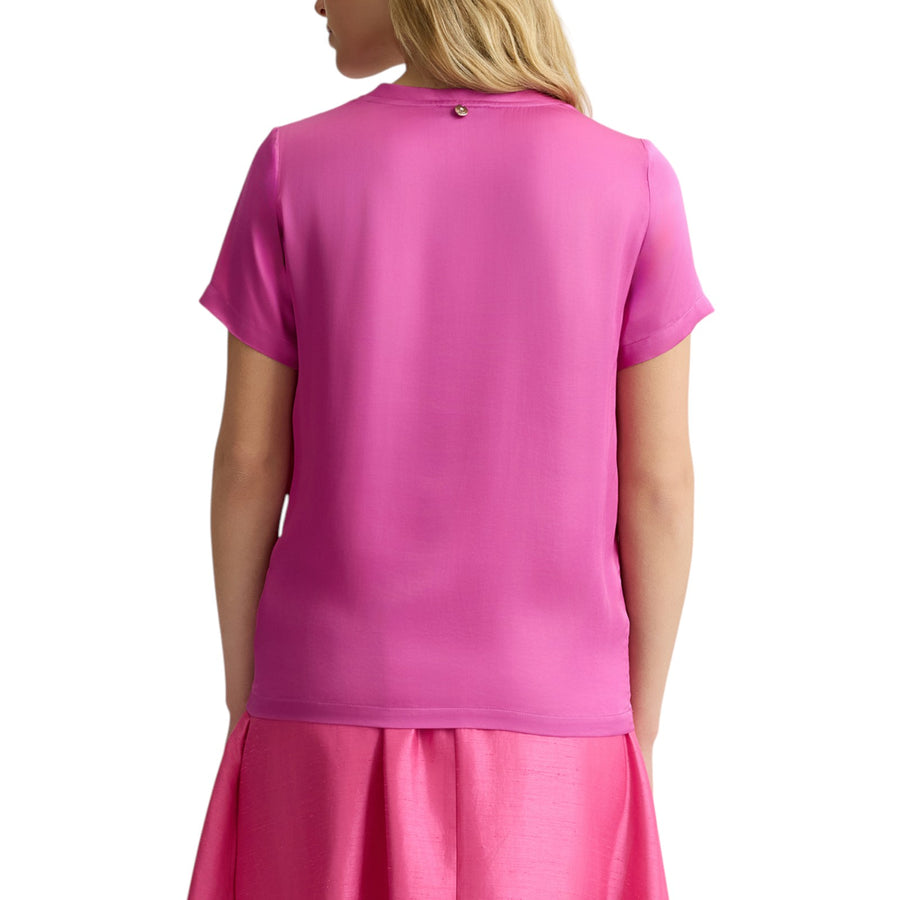 T-shirt donna in raso