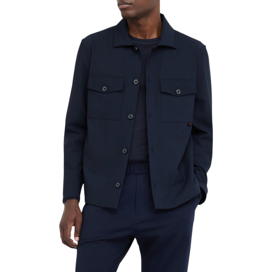 Camicia uomo in lana