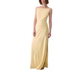 Abito donna lungo in raso