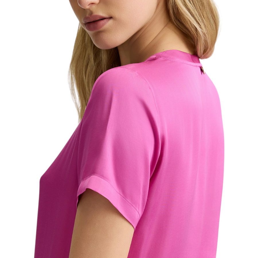 T-shirt donna in raso
