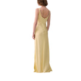 Abito donna lungo in raso