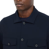 Camicia uomo in lana