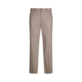 Pantaloni uomo in lana e cotone a righe