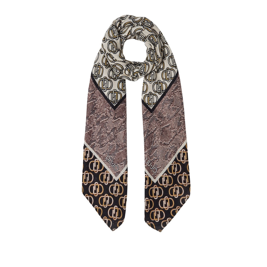 Foulard donna con stampa