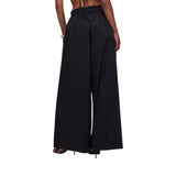 Pantaloni donna lunghi in popeline