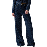Jeans donna a zampa