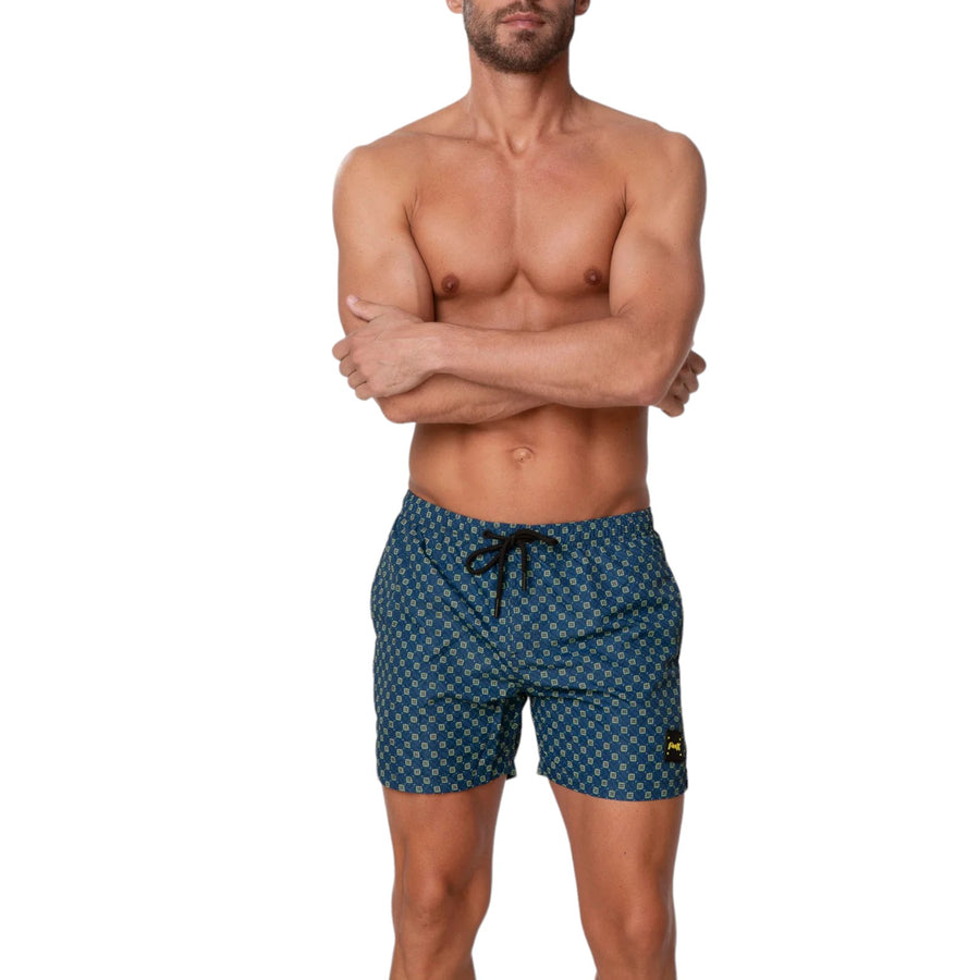 Short a fantasia mood micro pattern uomo