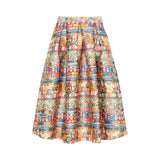 Gonna donna midi svasata