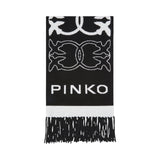 Sciarpa donna con logo Love Birds jacquard