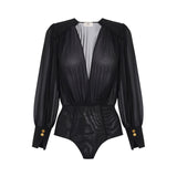 Body donna in georgette