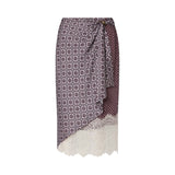 Longuette donna con dettagli pizzo