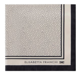 Foulard donna in seta con stampa micro-pois
