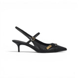 Slingback  donna on cinturini e applicazioni gioiello