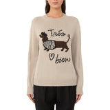 Maglia donna in alpaca e lana