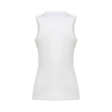 Canotta donna in jersey con logo