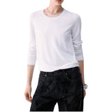 Maglia donna con profili lurex®