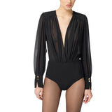 Body donna in georgette