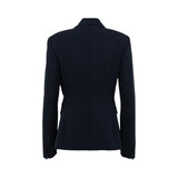 Giacca donna in flanella e top in pizzo