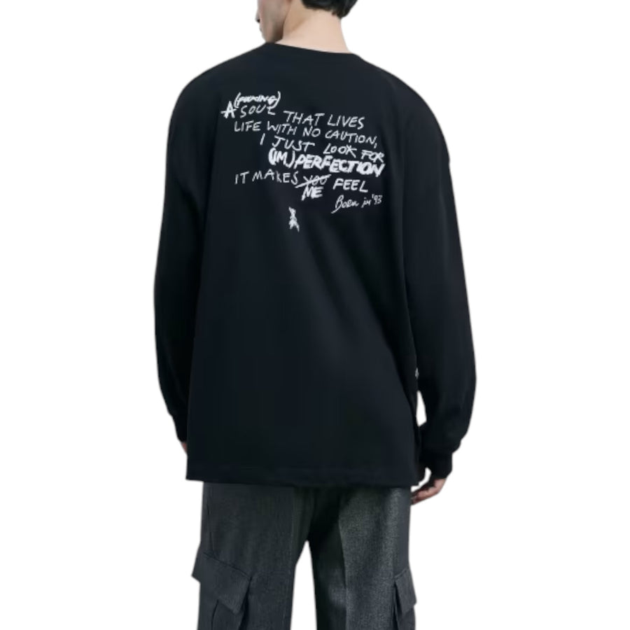 Felpa uomo (IM)PERFECTION in cotone