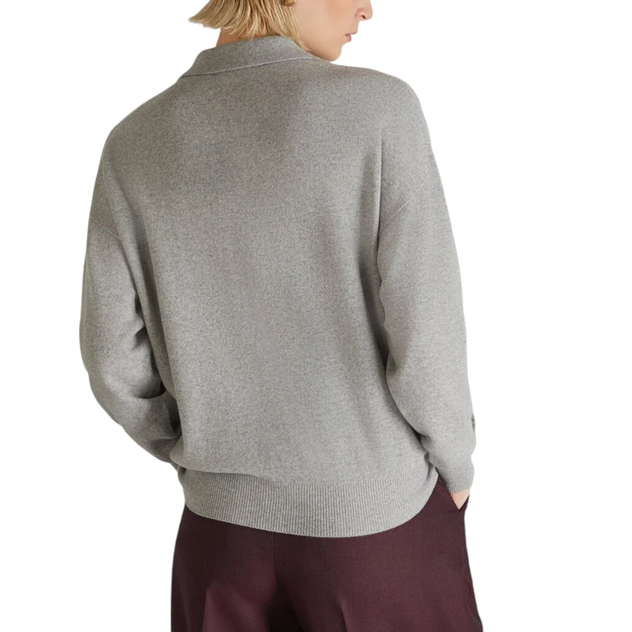 Polo donna in misto cashmere