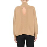 Maglia donna 100% lana con ricami gioiello