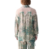 Camicia donna in raso stampato