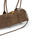 Borsa donna grande a spalla Escape Bag Horizontal in suede
