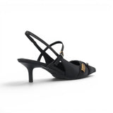 Slingback  donna on cinturini e applicazioni gioiello