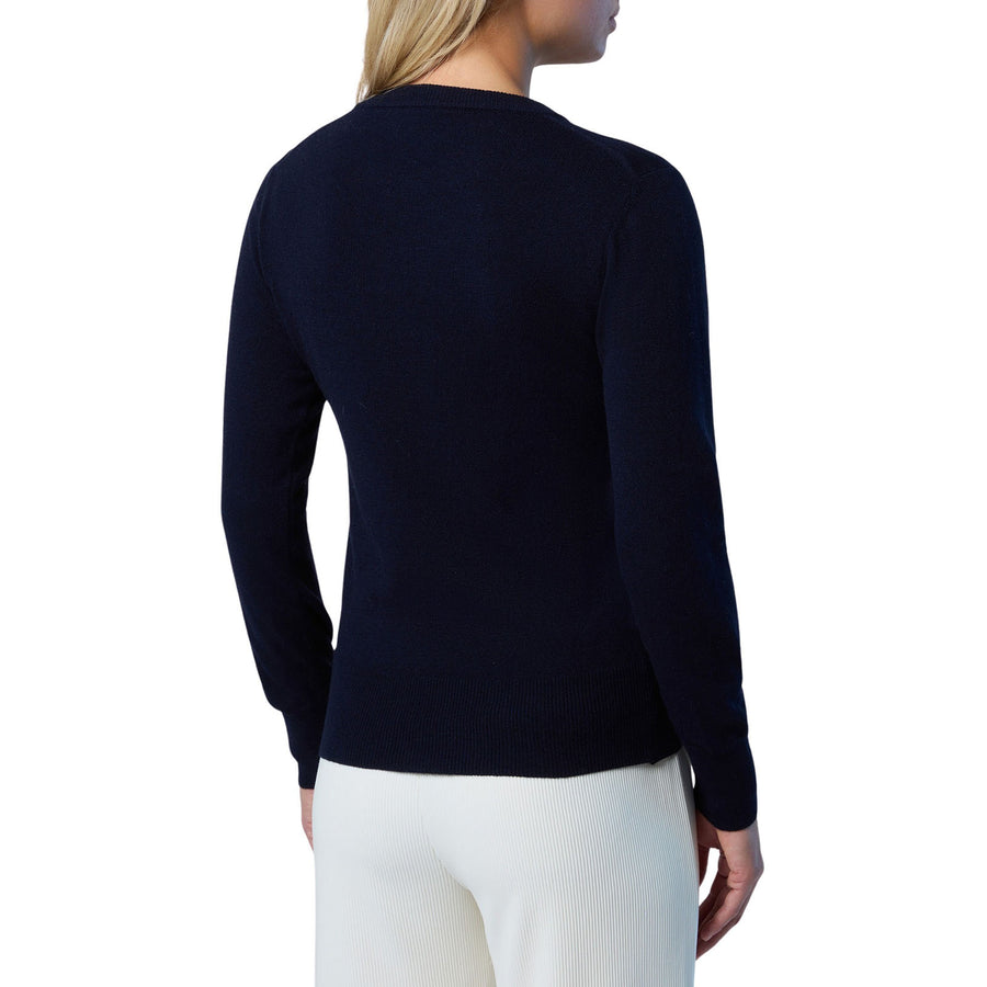 Maglione donna girocollo in cashmere