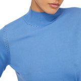 Maglia donna in lana con perle