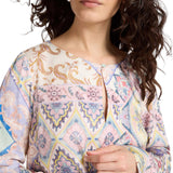 Blusa donna con stampa bandana