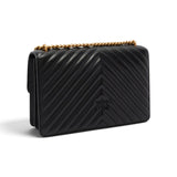 Borsa donna media a tracolla Love Bag One Chevron