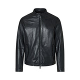 Giubbotto uomo biker in pelle