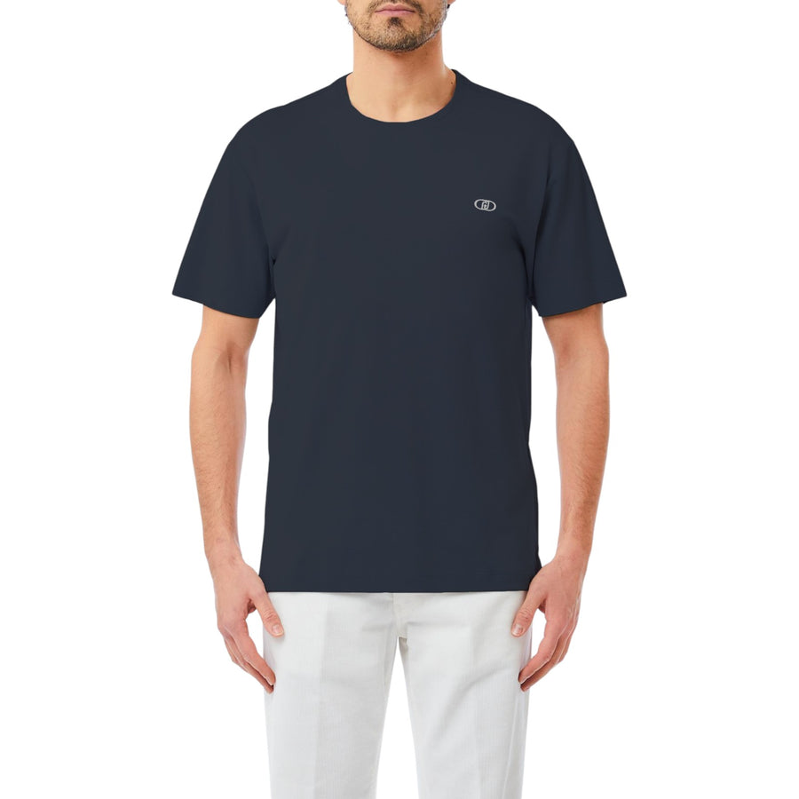 T-shirt uomo basica con logo Liu Jo