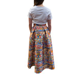 Gonna donna midi svasata