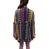 Camicia donna a strisce con stelle