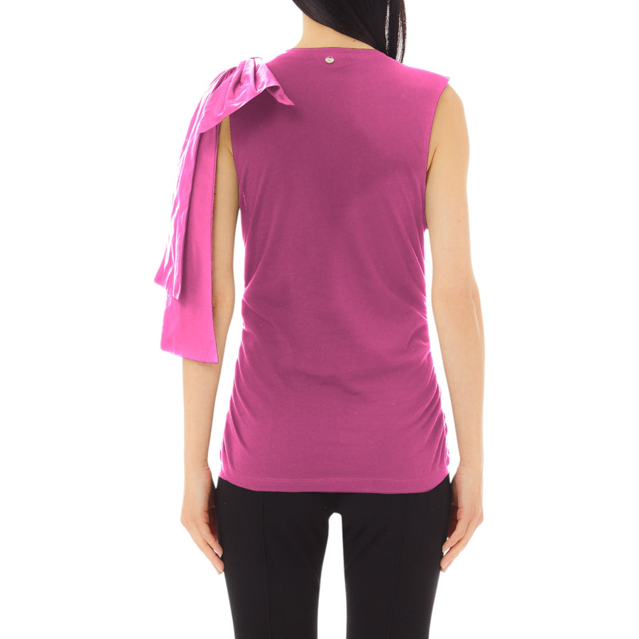 Top donna con fiocco