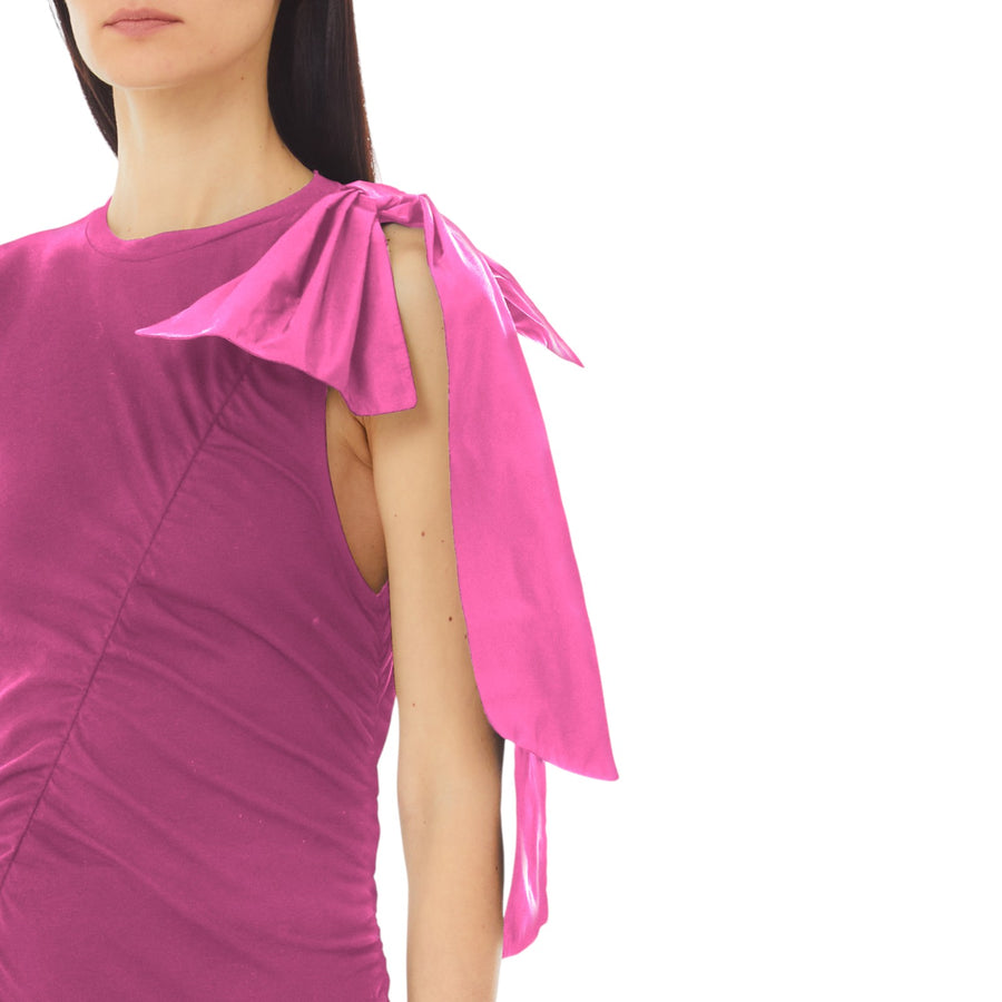 Top donna con fiocco