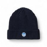 Berretto uomo a coste con logo