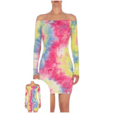 Vestito corto everglow donna