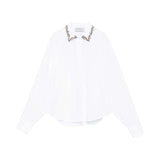 Camicia donna con cristalli