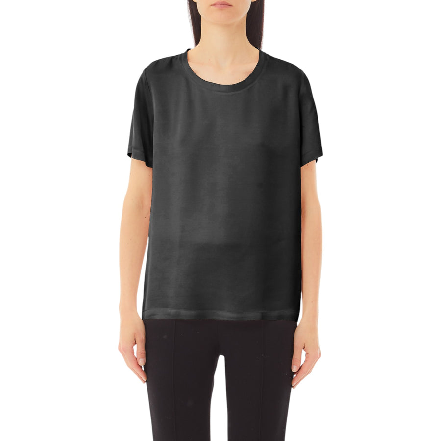 Blusa donna a maniche corte