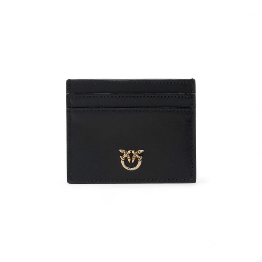 Portacarte donna in pelle con logo Love Birds