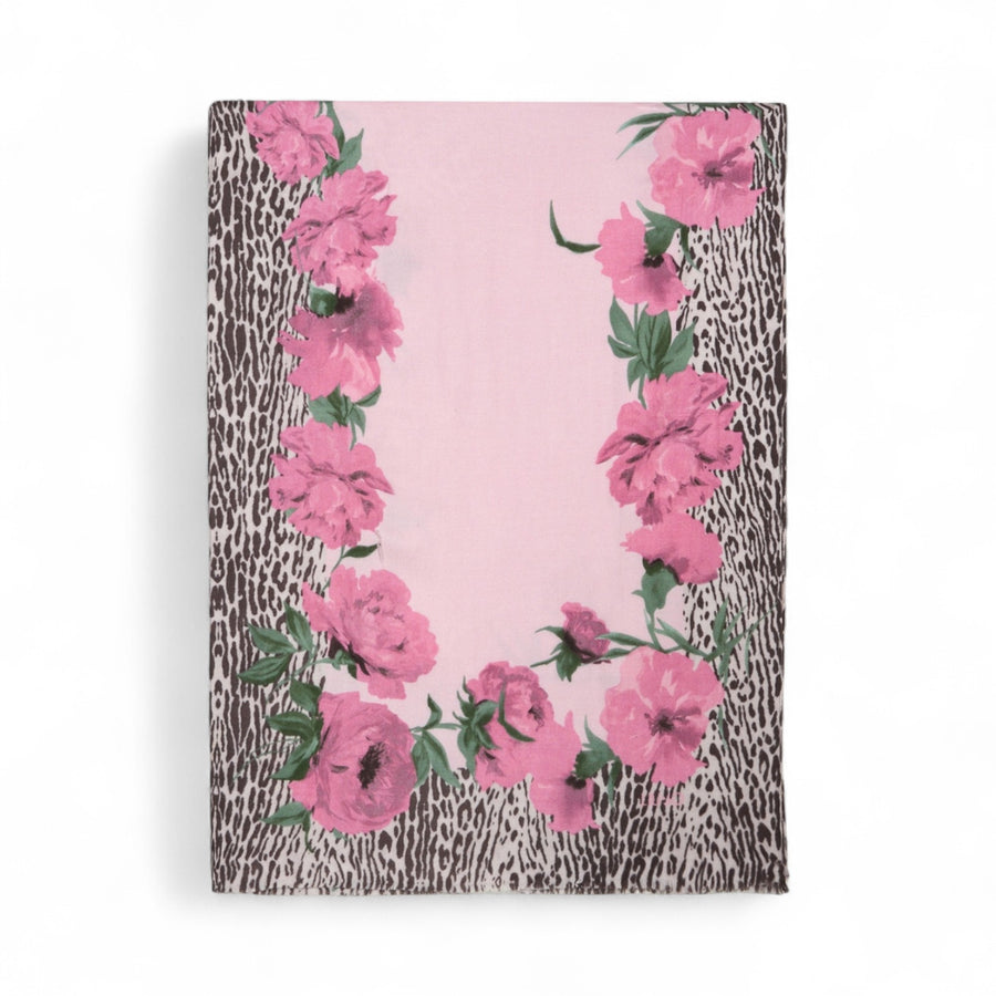 Stola donna animalier floreale