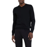 Maglia uomo 100% lana scollo a V