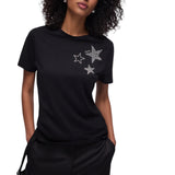 T-shirt donna con applicazioni