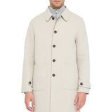 Cappotto uomo reversibile in lana