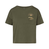 T-shirt donna con tasca