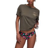 T-shirt donna con tasca