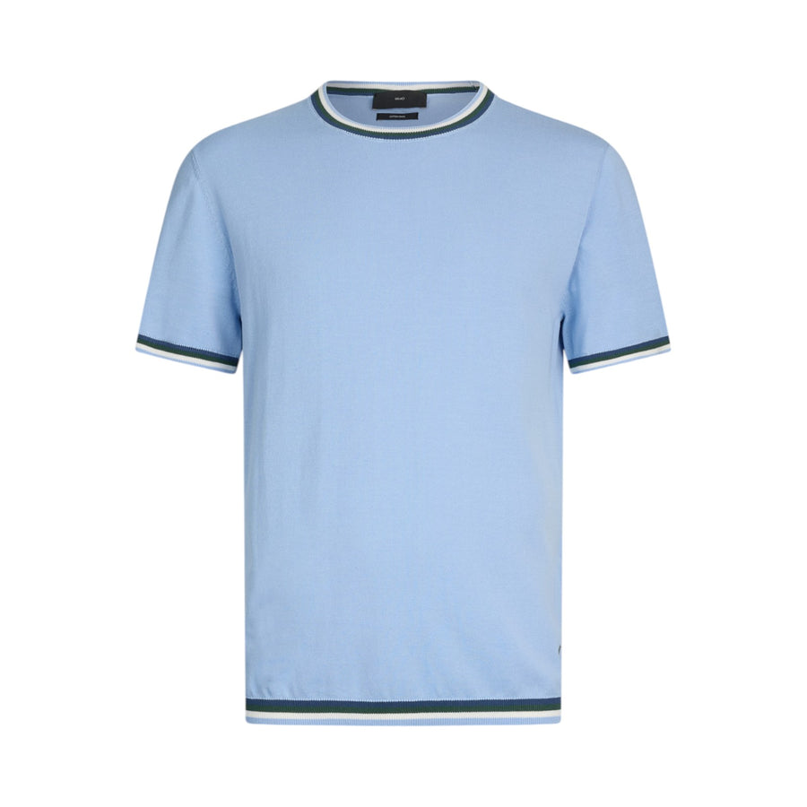 T-shirt azzurra da uomo
